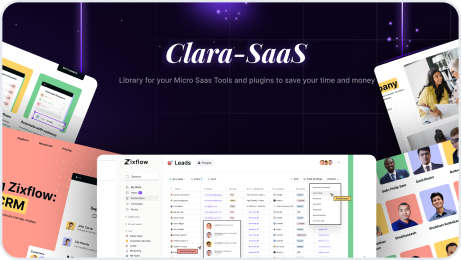 ClaraSaaS – UI Kits for SaaS Startups