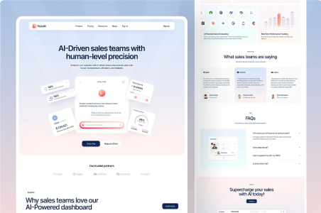 SaaS Landing Pages