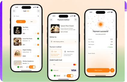 Cart, Checkout, and Order Flows