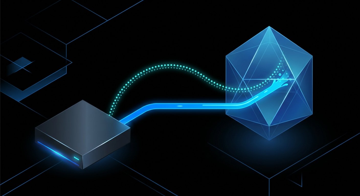 Technical architecture flow of Meta Pixel and CAPI working in tandem for event deduplication and enhanced data transmission from Shopify to Meta, sleek vector style, high contrast, clean studio design